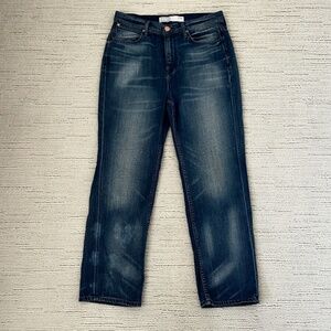 AYR | The Barrel Cropped Boyfriend Jeans | Blue | 26